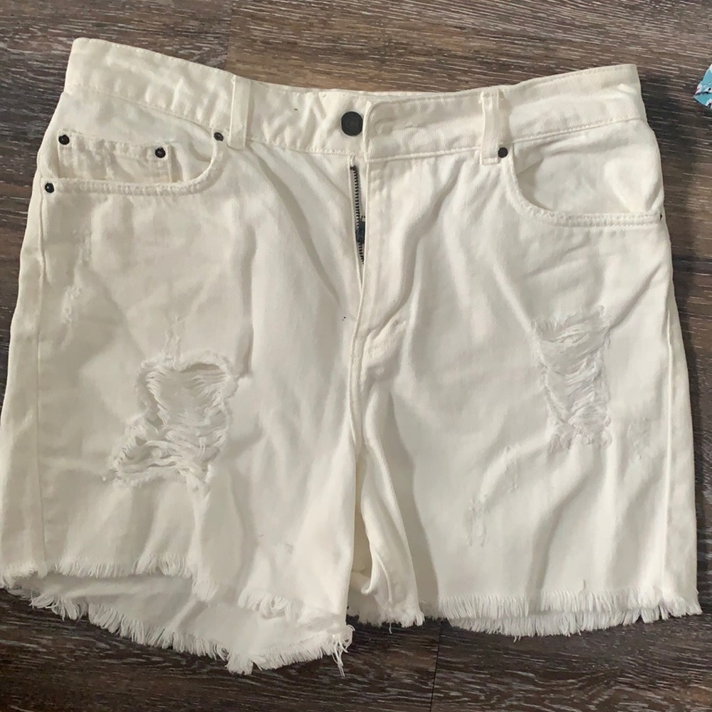 Zara denim shorts